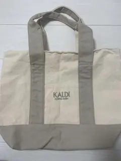 KALDI アイボリー トートバッグ　福袋