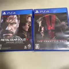 2本セット　PS4 メタルギアソリッド V ファントムペイン　グラウンドゼロ
