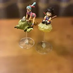 ドラゴンボール フィギュア ブルマ 孫悟空 2体セットのサムネイル