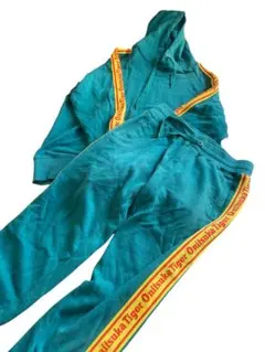 Onitsuka Tiger グリーン フーディー