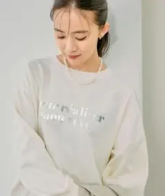 トレーナー スウェット 乾きやすいスウェットプリント長袖 新品未使用