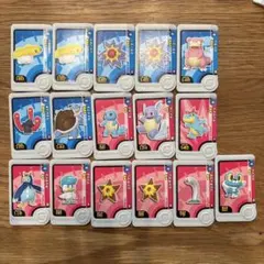 ポケモンフレンダピック 水タイプ　１６枚セット