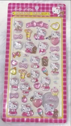 ハローキティ ボンボンドロップ硬いシール 30枚入り