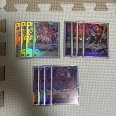 ワンピース カードゲーム SR12枚セット　しらほし　レイジュ　ロー