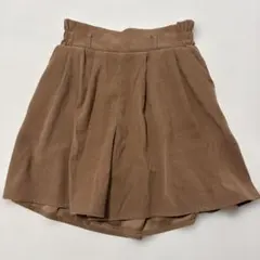 キュロット キュロットスカート スカート風ショートパンツ Mサイズ