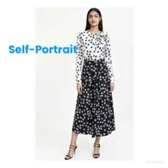 ❇️Selfportrait正規24新作セルフポートレート切替ドレス - メルカリ