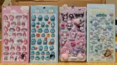 キャラクターシールセット 4シート