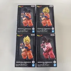 ドラゴンボール SPIRITFLICKS 01 孫悟空 フィギュア 全4種セット