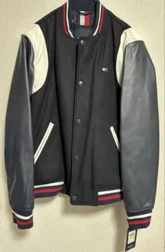 【新品】TOMMY HILFIGER スタジャン 黒・白・ネイビー