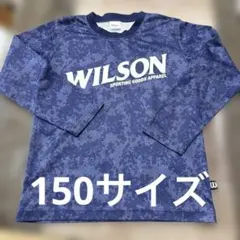 値下げ❣️ウィルソン　スポーツウエアー　150サイズ　紺色