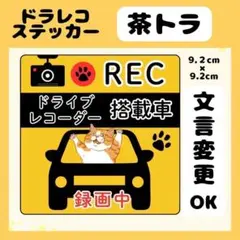 【茶トラ】ドラレコ　車　ドライブレコーダー　前後　録画　防水　高耐久