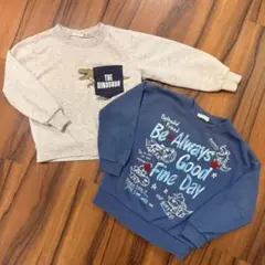 専用★Blue Mart 恐竜 トレーナー2点セット 110cm