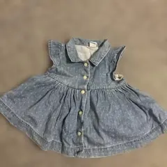 babyGap デニムブルーワンピース 12-18ヶ月 80cm