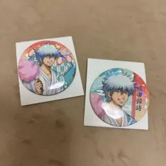 坂田銀時 銀魂 銀魂日和 HANA BIYORI 缶バッジ アクリルカード - メルカリ