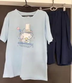 【新品】シナモロール　パジャマ　上下セット　半袖　ルームウェア　部屋着のサムネイル