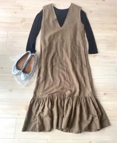 ワンピ　ギャザー　spick iena plage ameri スナイデル