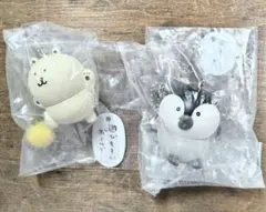シロクマ&ペンギン ナガノの水族館 フィギュアキーホルダー まとめて
