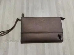 ブラウン クラッチバッグ U.S. POLO ASSN