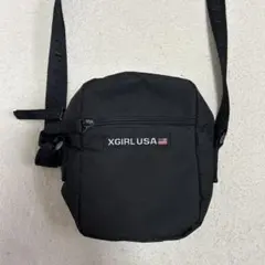XGIRL USA ブラック ショルダーバッグ