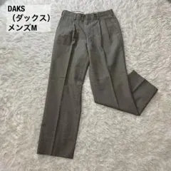 DAKS （ダックス） ウールスラックスパンツ チェック 千鳥格子柄のサムネイル