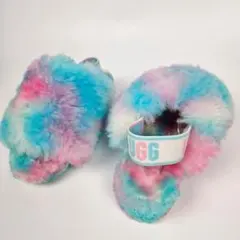 ☆新品☆UGG☆フラッフィー2レインボー(Red Rainbow/6/23cm) - メルカリ