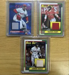 【レッドソックス レリックカードセット】2025 TOPPS Baseball