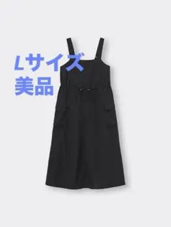 GU テックジャンパードレス Lサイズ ブラック