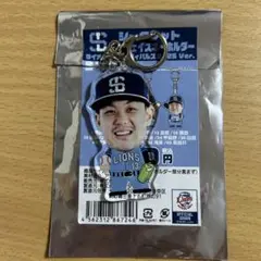 西武ライオンズ 高橋光成選手 デカフェイスキーホルダー
