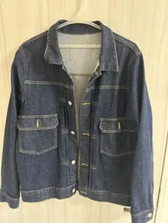 ★値下げ！【美品】濃紺 デニムジャケット 2ポケット　ユナイテッドアローズ