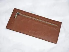 HIGH FIVE 薄い財布 キャメル 長財布 レディース メンズ