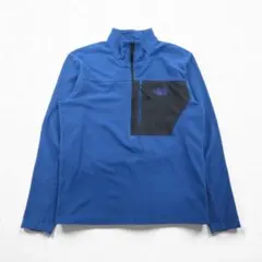 THE NORTH FACE ハーフジップ フリースジャケット M ブルー