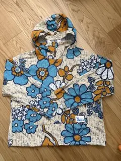 Jams フラワーパターン フード付きトップス