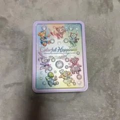 Disney Sea ダッフィーフレンズ 20周年 カラフルハピネス 空き缶