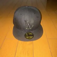 New Era LA Dodgers キャップ ブラック 7 1/4
