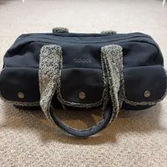 adidas ハンドバッグ ブラック ボアトリム