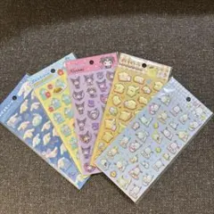 ダイソー サンリオ ぷくっとシール 5種セット