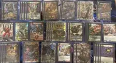 デュエマ　緑単イミッシュ　2重スリーブ付き