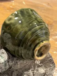 虫明焼　三つ足銘々皿　六客　時代箱　N　8673 虫明焼 三つ足銘々皿 六客 時代箱 N 8673 工芸品