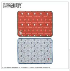 スヌーピー/ブランケット/2wa/ひざ掛けプラチナムザッカ/非売品/2枚セット