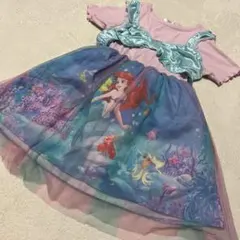 子供服 女の子 ディズニー プリンセス アリエル トップス チュニック