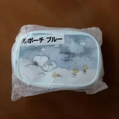スヌーピーポーチ ブルー