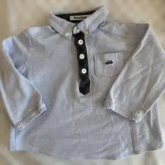 ファミリア 男の子 トップス 長袖 ポロシャツ 鹿子