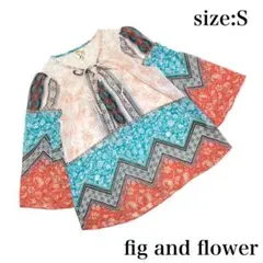 【ハワイ購入♡激レア】ボヘミアン　エスニック シフォンブラウス　ZARA