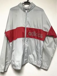 古着 adidas 銀タグナイロンジャケット トラックジャケット