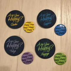 嵐 アユハピ 缶バッチセット 4個セットAre You Happy?会場限定