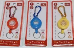 ちいかわ カラビナ付きリールキーホルダー　ちいかわ・ハチワレ・うさぎ　3個セット