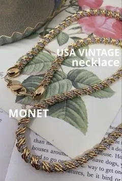 デッドストック未使用Monet ヴィンテージ ゴールドバングル - メルカリ