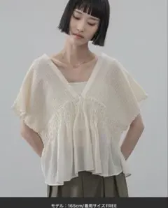 LOWRYSFARM ヨウリュウシャーリングショートフレンチスリーブのサムネイル