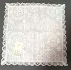 伊勢丹オリジナル　刺繍ハンカチ　未使用のサムネイル