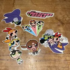 パワーパフガールズ マットステッカー 6枚